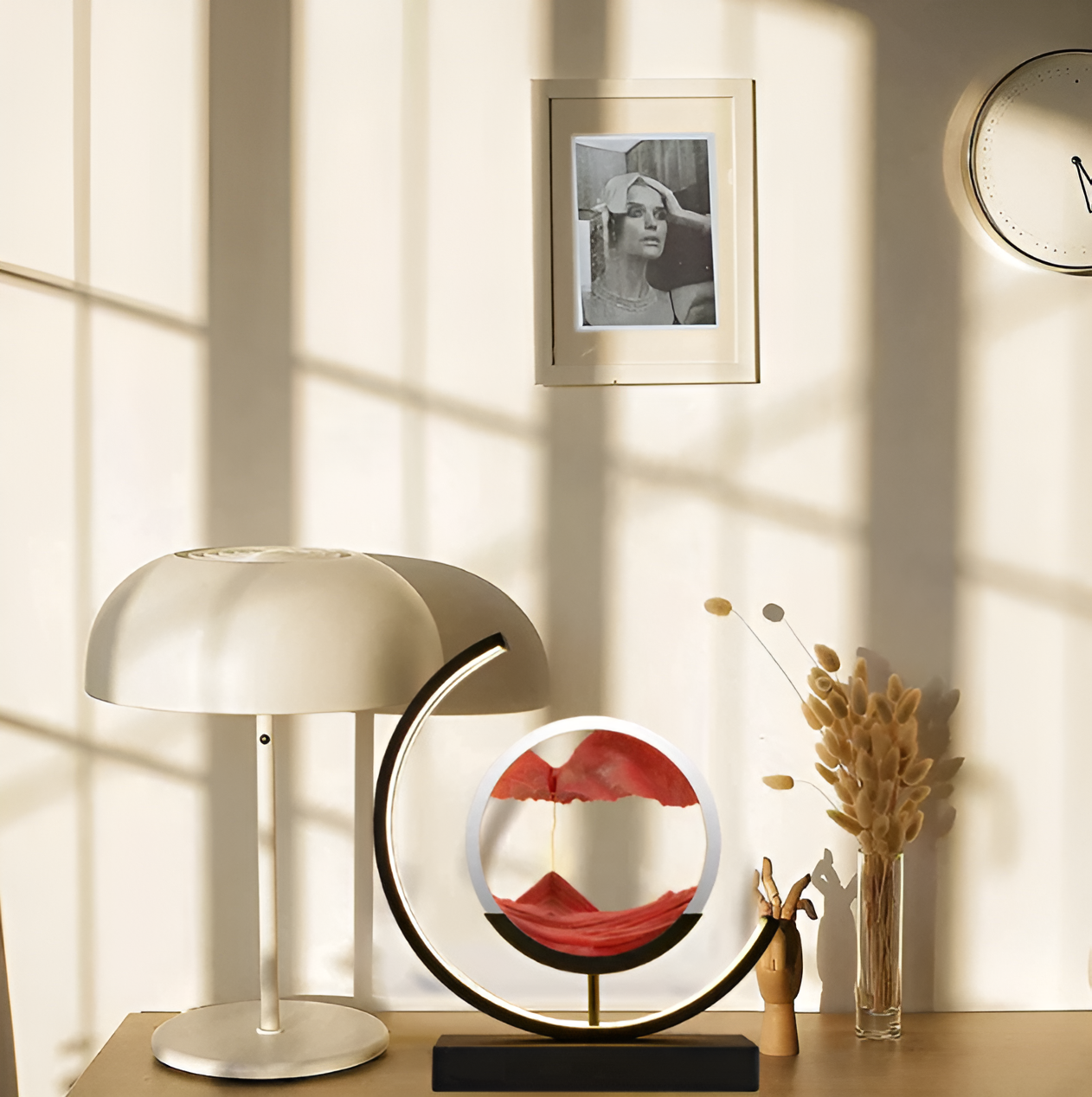 Dimmable Cordless LED Sand Lamp