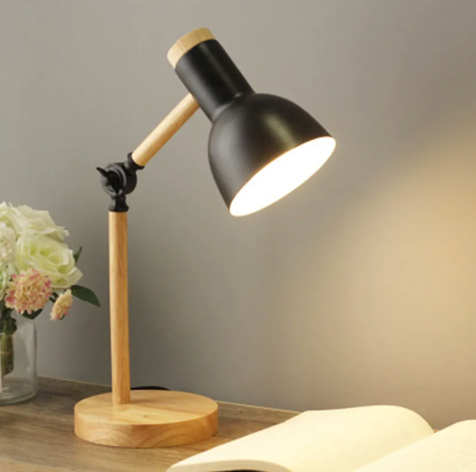 Kids Table Lamp – Nordic Creative Wooden Table Lamp
