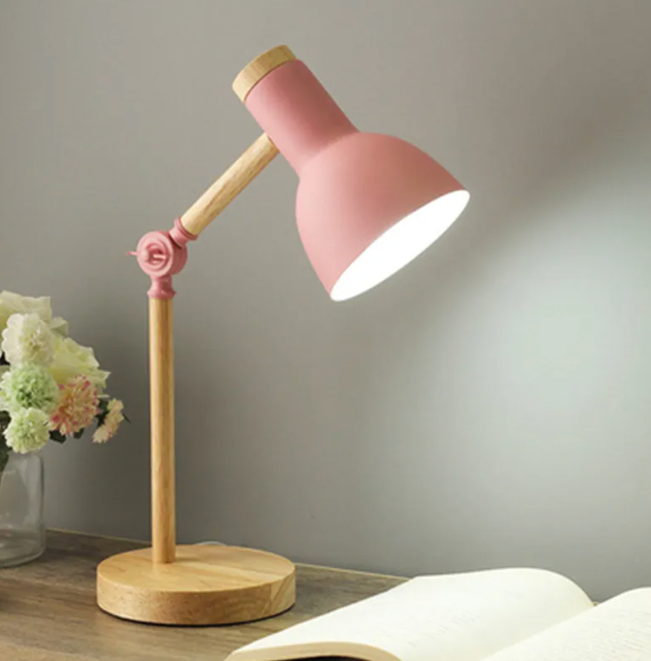 Kids Table Lamp – Nordic Creative Wooden Table Lamp