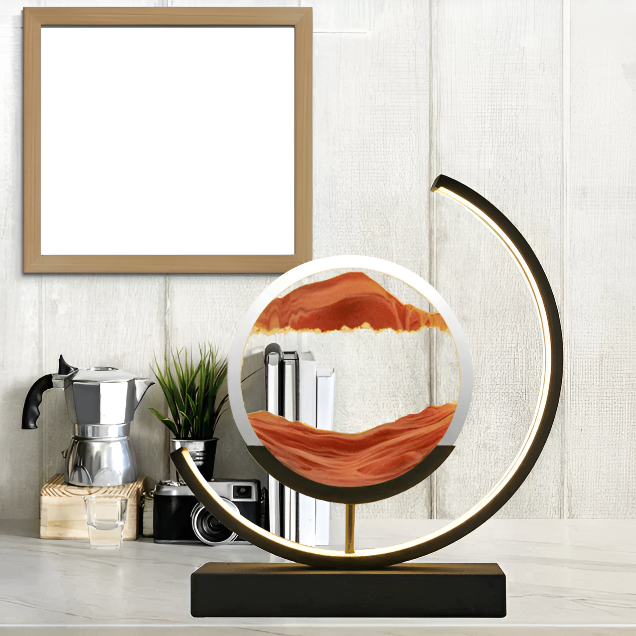 Dimmable Cordless LED Sand Lamp